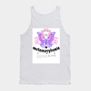 Abstract Butterfly Lightning Art - Metamorphosis Star Design Tank Top